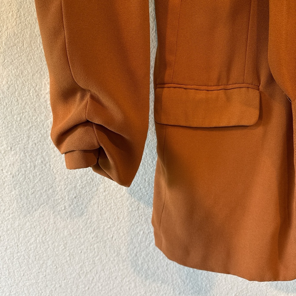 Women's Tan Blazer - Picture 2 of 4
